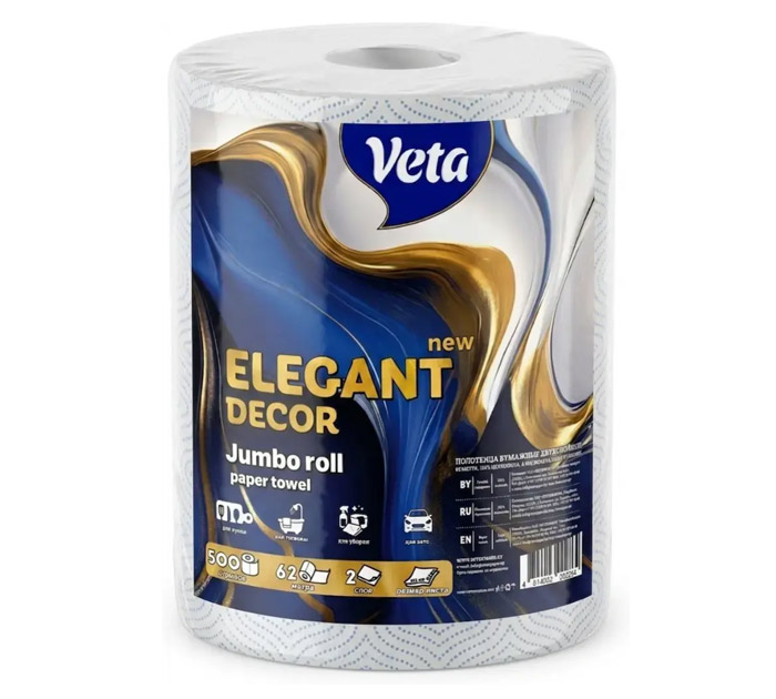 Полотенце бумажное Veta «elegant new dеcor»